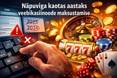 Näpuviga kaotas aastaks veebikasiinode maksustamise